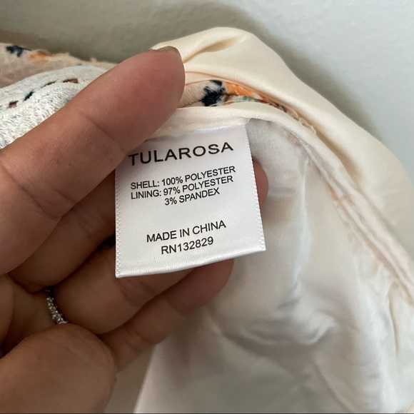 Tularosa Floral Lace Crochet Dress - Picture 8 of 11